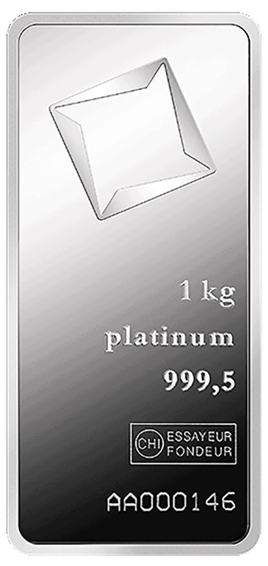 Platinum Bar- Kilo Platinum Bar- Kilo