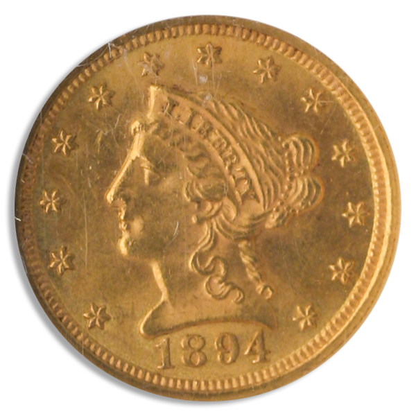 1894 $2.50 Liberty NGC MS62 1894 $2.50 Liberty NGC MS62