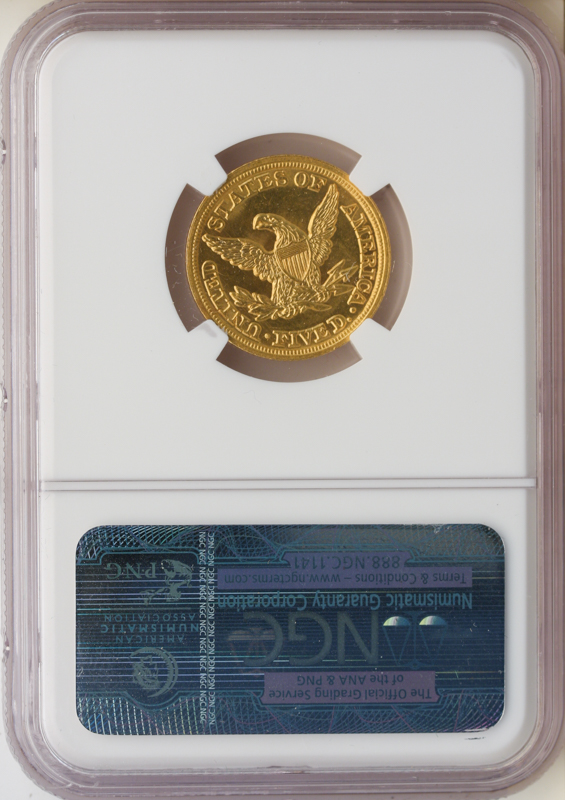 1847 $5 Liberty NGC MS64 CAC + 1847 $5 Liberty NGC MS64 CAC +