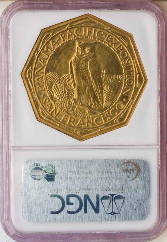 1915-S $50 Panama Pacific Octagonal NGC MS64 1915-S $50 Panama Pacific Octagonal NGC MS64