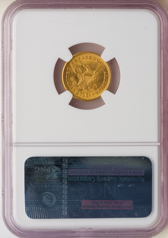 1905 $2 1/2 Liberty NGC MS67 1905 $2 1/2 Liberty NGC MS67