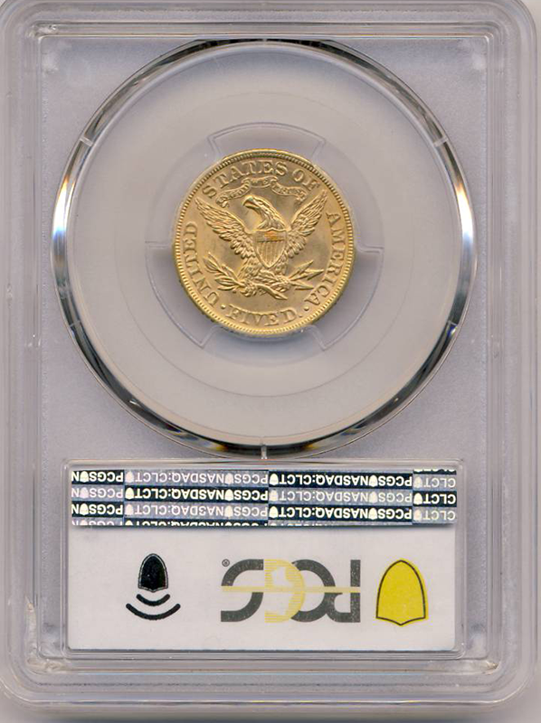1890 $5 Liberty PCGS MS65 CAC 1890 $5 Liberty PCGS MS65 CAC