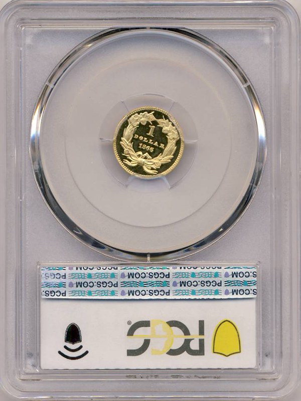 1866 $1 Indian Princess Type 3 PCGS PR66 Deep Cameo CAC 1866 $1 Indian Princess Type 3 PCGS PR66 Deep Cameo CAC