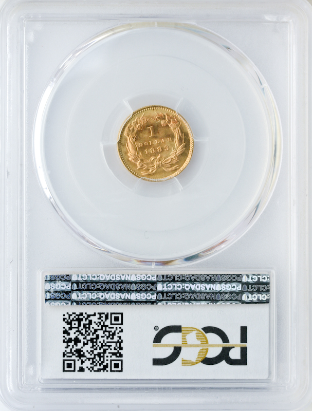 1883 Ty 3 Gold $1 PCGS MS68 CAC 1883 Ty 3 Gold $1 PCGS MS68 CAC