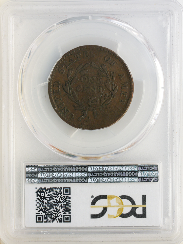 1794 Flowing Hair Large Cent Head of 1795 PCGS VF30 CAC Brown 1794 Flowing Hair Large Cent Head of 1795 PCGS VF30 CAC Brown