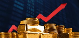 Gold prices rising 