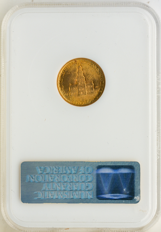 1926 $2.50 Sesquicentennial Gold Commemorative NGC MS64 1926 $2.50 Sesquicentennial Gold Commemorative NGC MS64