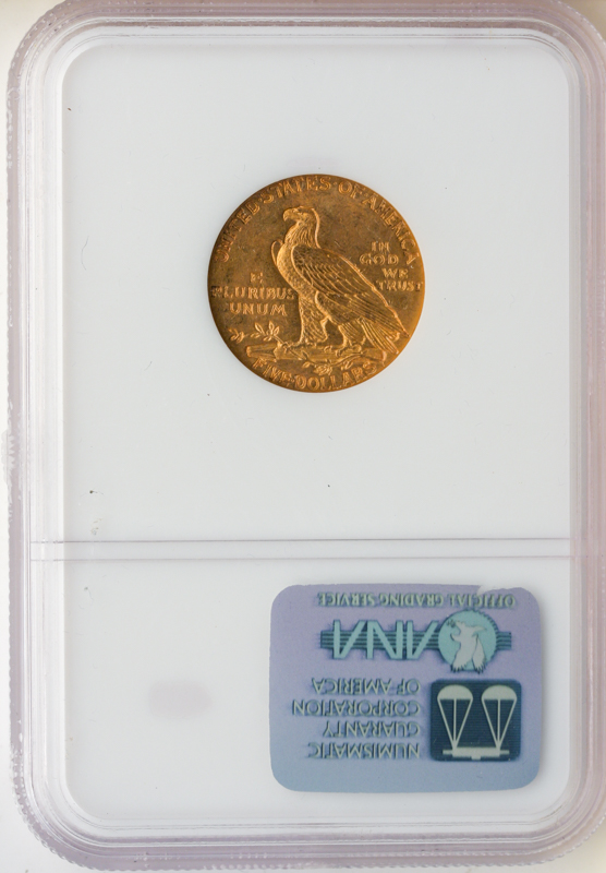 1912 $5 Indian NGC MS63 1912 $5 Indian NGC MS63