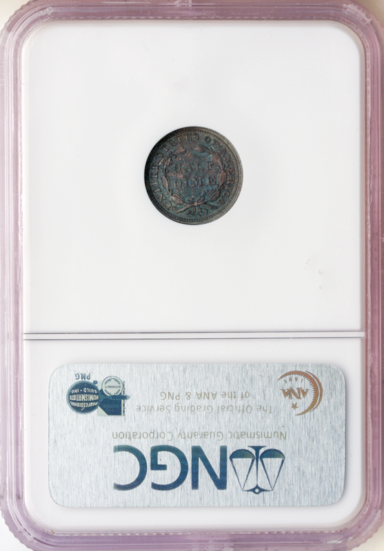 1858 Seated Liberty Half Dime NGC MS66 1858 Seated Liberty Half Dime NGC MS66