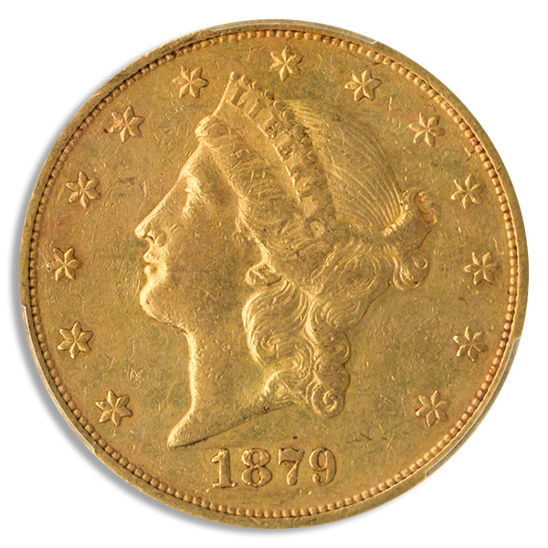 1879-O $20 Liberty PCGS XF45 CAC