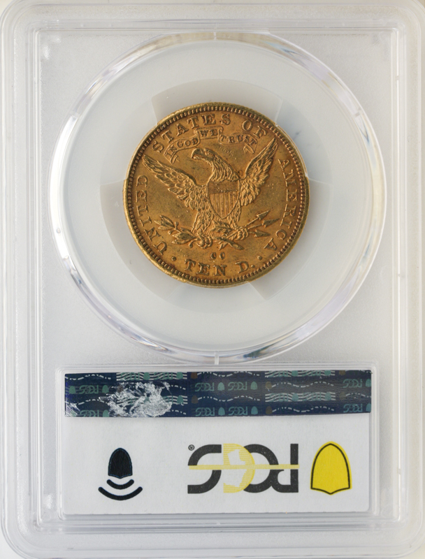 1892-CC $10 Liberty PCGS AU58 CAC 1892-CC $10 Liberty PCGS AU58 CAC