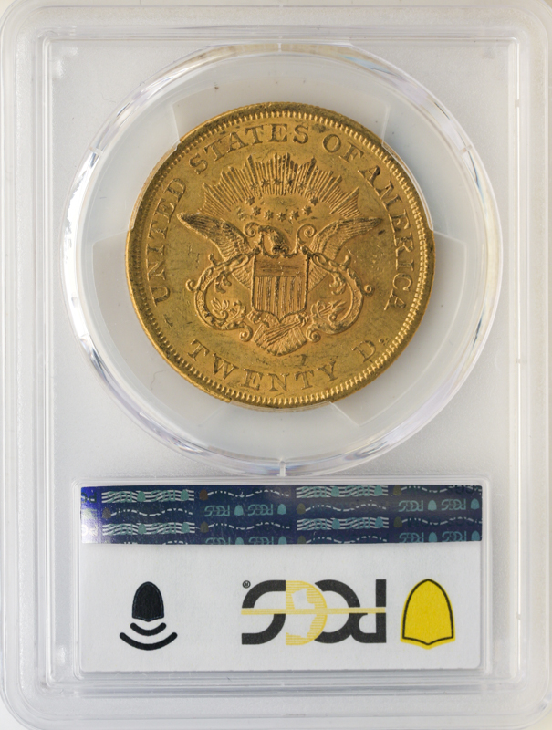 1861 $20 Liberty PCGS MS61 CAC 1861 $20 Liberty PCGS MS61 CAC