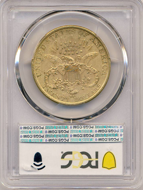 1890-CC $20 Liberty PCGS AU50 CAC 1890-CC $20 Liberty PCGS AU50 CAC
