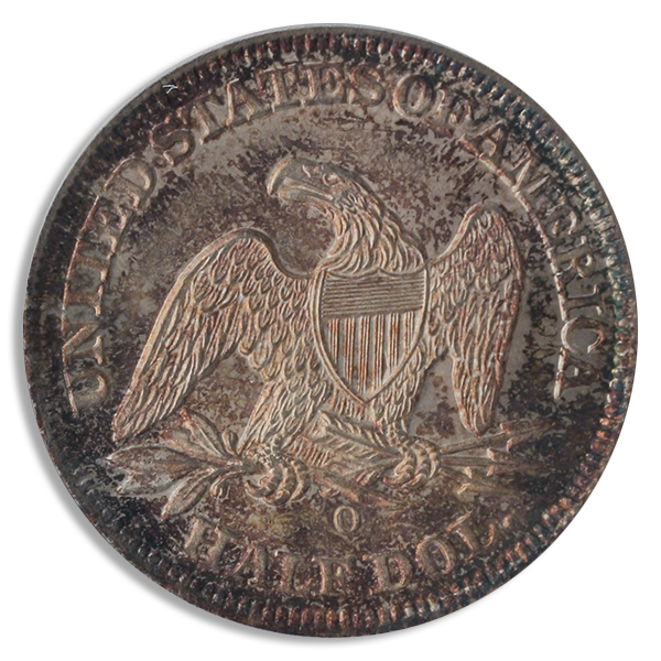 1854-O Liberty Seated Half Dollar Arrows PCGS MS66 CAC