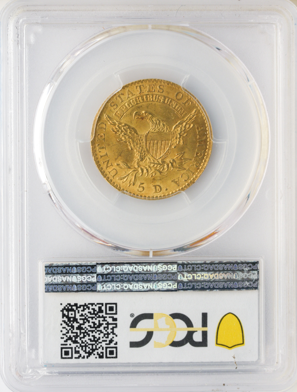 1813 $5 Capped Head PCGS MS64 CAC + 1813 $5 Capped Head PCGS MS64 CAC +