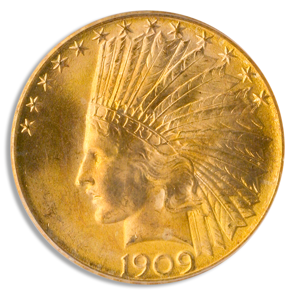 1909-S $10 Indian PCGS MS65