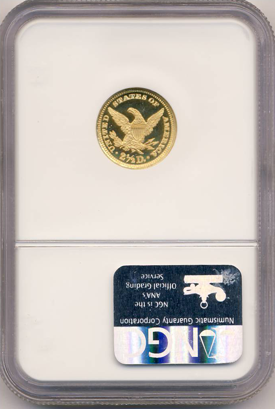 1898 $2.50 Liberty NGC PR67 Ultra Cameo CAC 1898 $2.50 Liberty NGC PR67 Ultra Cameo CAC