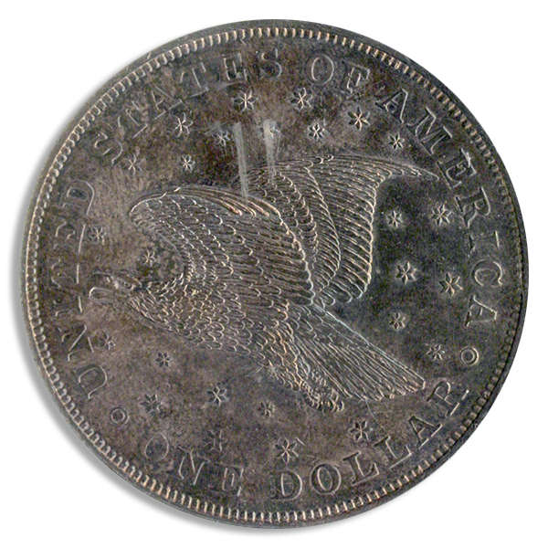 1836 Gobrect $1 NGC PR62 CAC 1836 Gobrect $1 NGC PR62 CAC