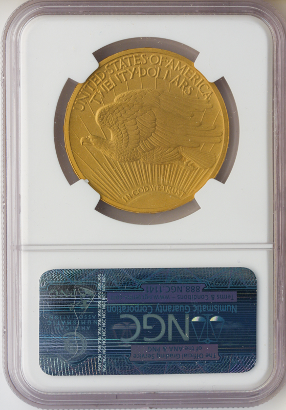 1914 $20 Saint Gaudens NGC PR67 CAC