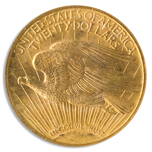 1915-S $20 Saint Gaudens NGC MS64