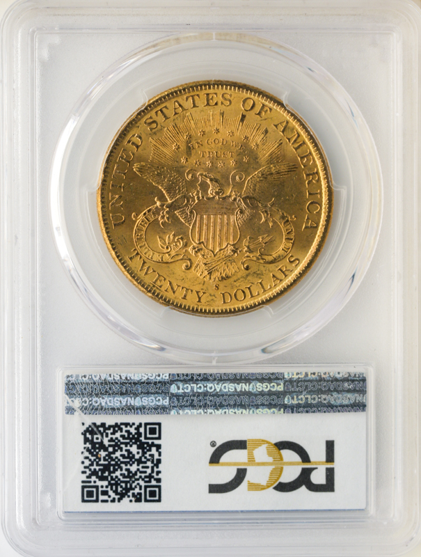1899-S $20 Liberty PCGS MS63 CAC