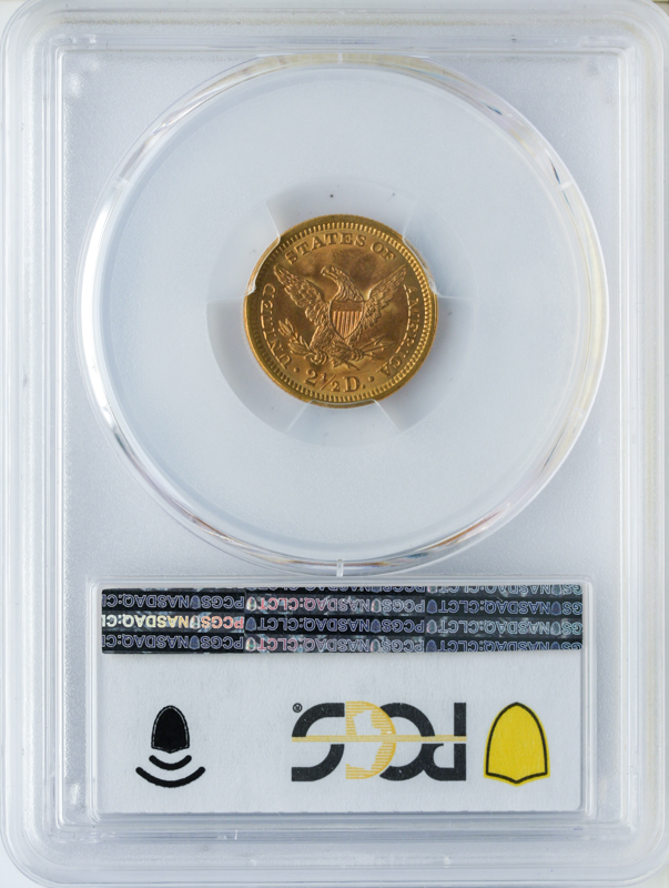1873 $2 1/2 Liberty Closed 3 PCGS MS65 CAC 1873 $2 1/2 Liberty Closed 3 PCGS MS65 CAC