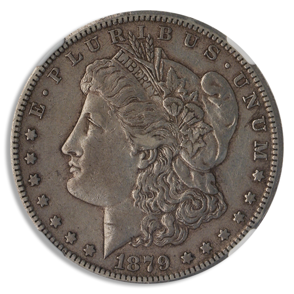 1879-CC Morgan $1 NGC XF45 CAC 1879-CC Morgan $1 NGC XF45 CAC