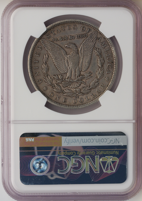 1879-CC Morgan $1 NGC XF45 CAC 1879-CC Morgan $1 NGC XF45 CAC