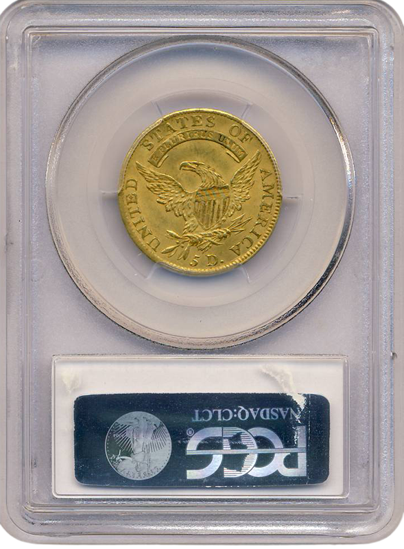 1812 $5 Capped Bust PCGS MS63 CAC 1812 $5 Capped Bust PCGS MS63 CAC