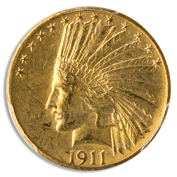 1911-D $10 Indian PCGS MS61 CAC 1911-D $10 Indian PCGS MS61 CAC