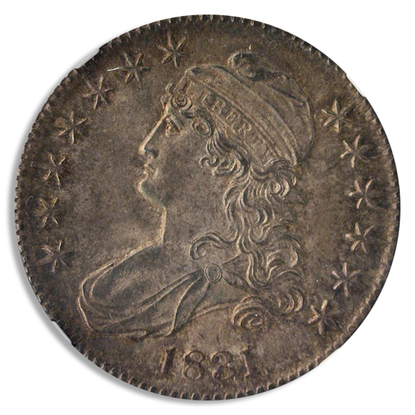 1831 Capped Bust Half Dollar NGC MS65 CAC 1831 Capped Bust Half Dollar NGC MS65 CAC