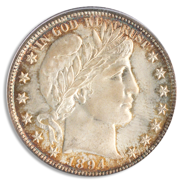1894-O Barber Half Dollar 1894-O Barber Half Dollar