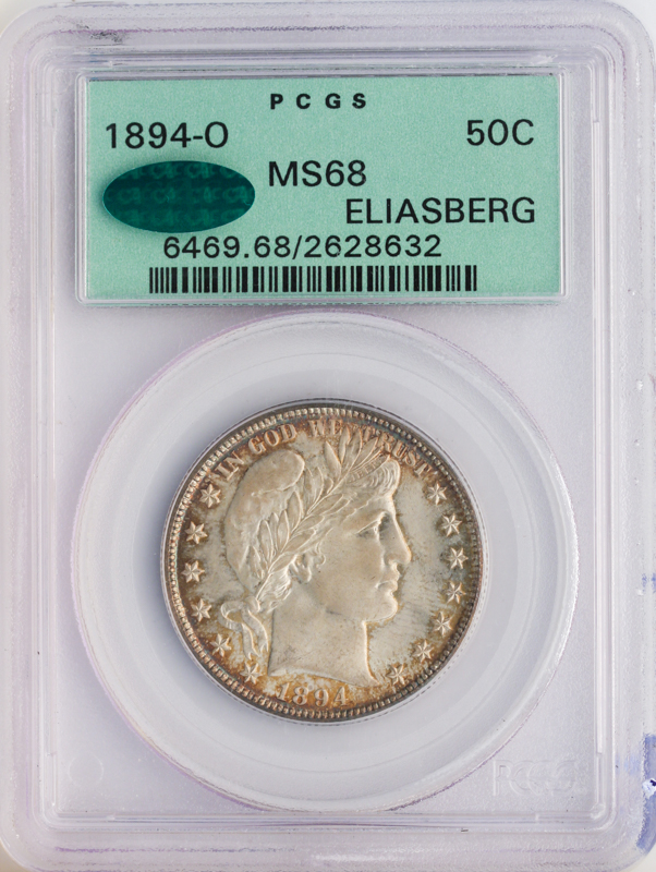 1894-O Barber Half Dollar 1894-O Barber Half Dollar