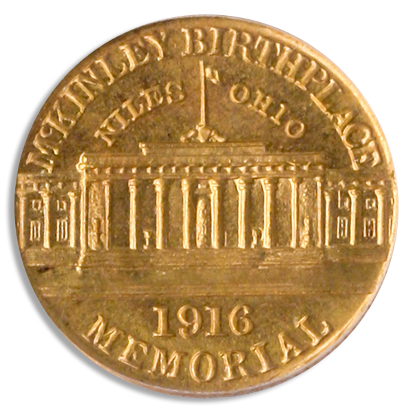 1916 McKinley Gold $1 Commemorative PCGS MS65 CAC 1916 McKinley Gold $1 Commemorative PCGS MS65 CAC