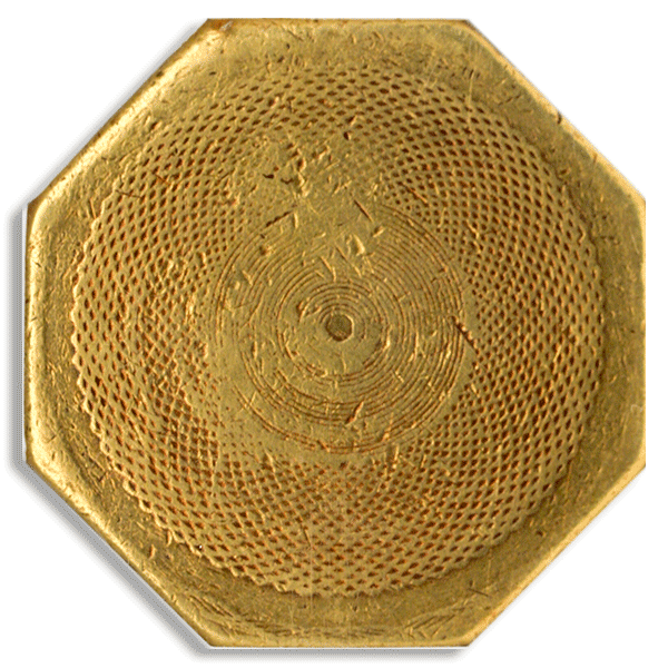 1851 $50 Humbert .887 REEDED EDGE NGC XF45