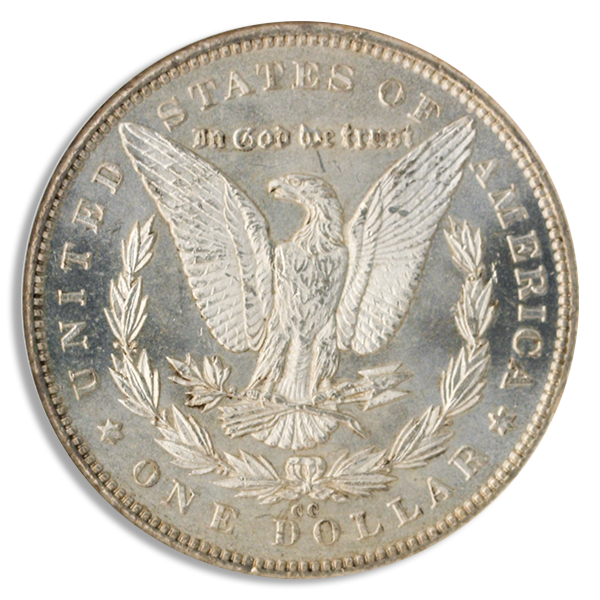1892-CC Morgan $1 NGC MS64