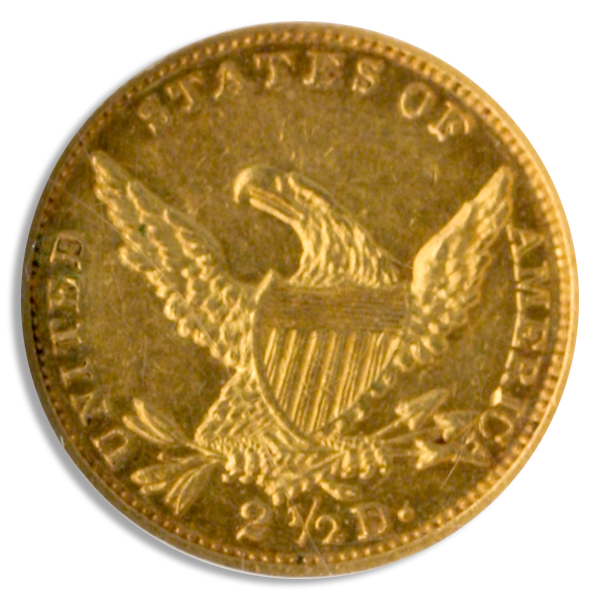 1834 $2.50 Classic NGC AU58 CAC 1834 $2.50 Classic NGC AU58 CAC