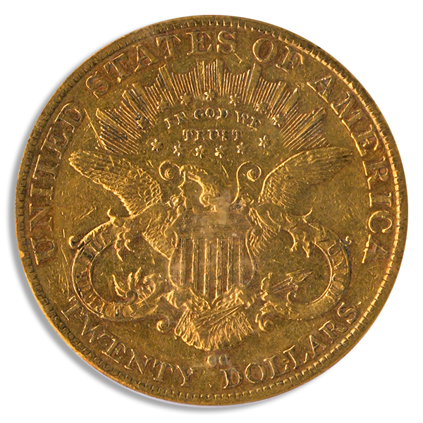 1891-CC $20 Liberty PCGS XF40