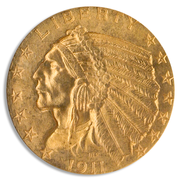 1911 $5 Indian NGC MS64 CAC 1911 $5 Indian NGC MS64 CAC