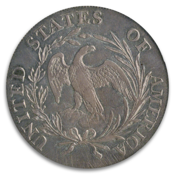1797 Draped Bust $1 Small Eagle 9x7 PCGS XF40 CAC 1797 Draped Bust $1 Small Eagle 9x7 PCGS XF40 CAC