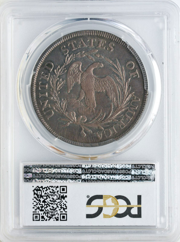 1797 Draped Bust $1 Small Eagle 9x7 PCGS XF40 CAC 1797 Draped Bust $1 Small Eagle 9x7 PCGS XF40 CAC