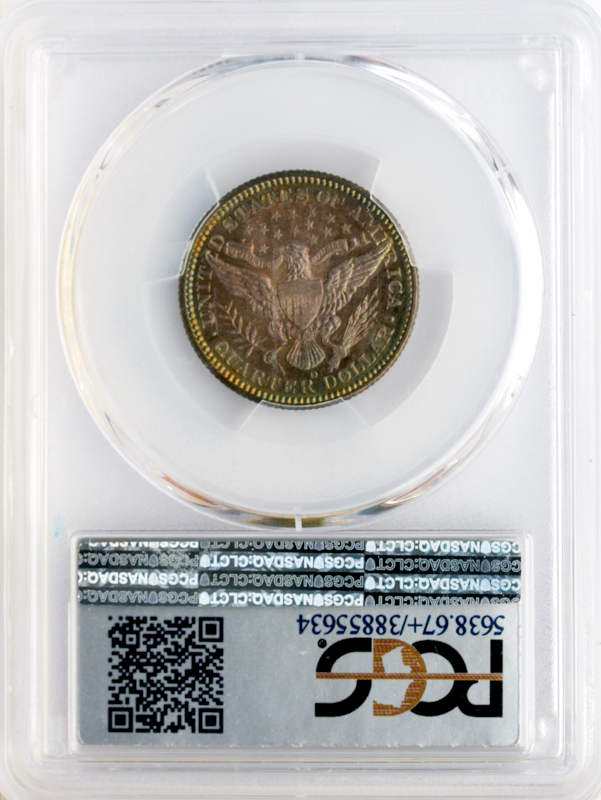 1904-O Barber Quarter PCGS MS67 CAC + 1904-O Barber Quarter PCGS MS67 CAC +