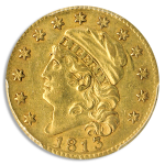 1813 $5 Capped Bust PCGS AU55 CAC