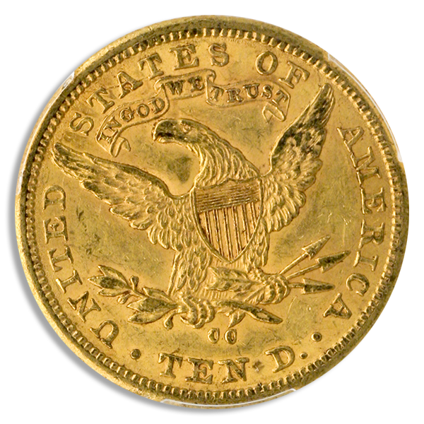 1881-CC $10 Liberty PCGS AU55 CAC