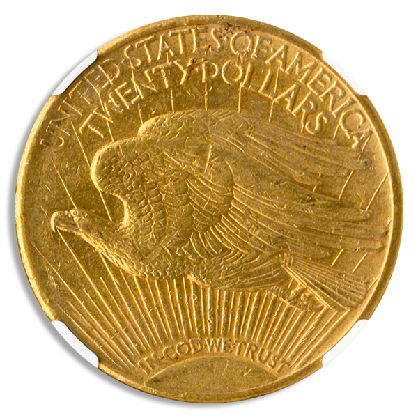 1913-S $20 Saint Gaudens NGC AU55 CAC 1913-S $20 Saint Gaudens NGC AU55 CAC