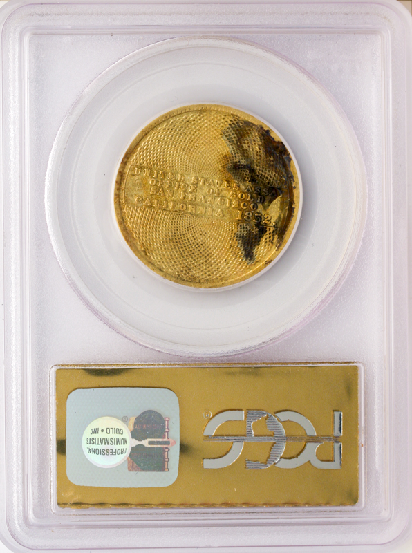 1852 $10 ASSAY SSCA Shipwreck Effect PCGS XF45