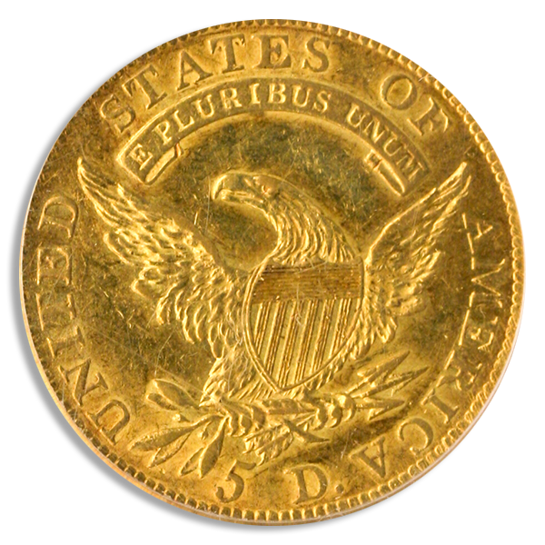 1808 $5 Capped Bust PCGS XF40