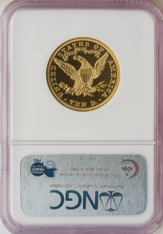 1907 $10 Liberty NGC PR65 CAC 1907 $10 Liberty NGC PR65 CAC