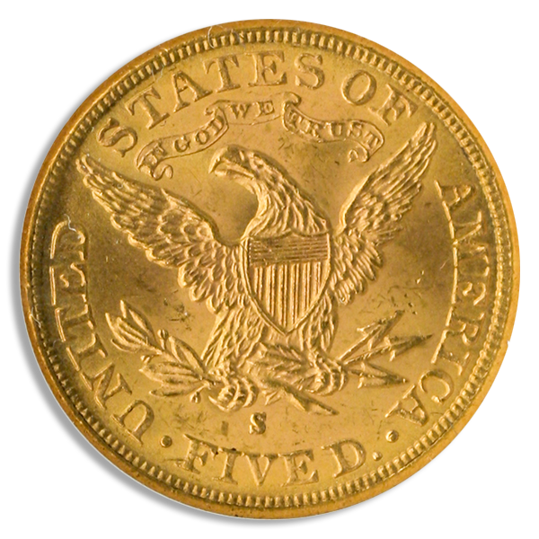 1885-S $5 Liberty NGC MS65 CAC