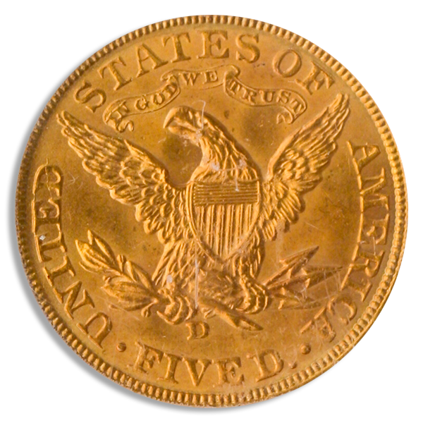 1906-D $5 Liberty MS65 CAC 1906-D $5 Liberty MS65 CAC